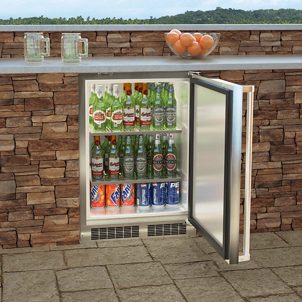 Best deal 🔥 Marvel 24" Outdoor Built-in High-Capacity Refrigerator 🥰 5 Marvel 24" Outdoor Built-in High-Capacity Refrigerator