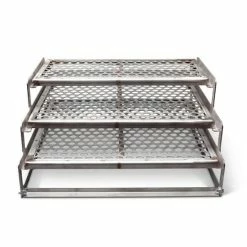 Chadwicks & Hacks Yoder Stainless 3-Tier Rack Assembly BBQ Accessories